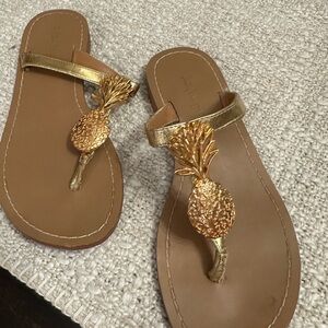 Target Gold Pineapple Sandals